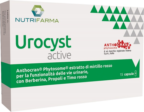 NUTRIFARMA UROCYST ACTIVE 15 CAPSULE - Farmapanda Srl