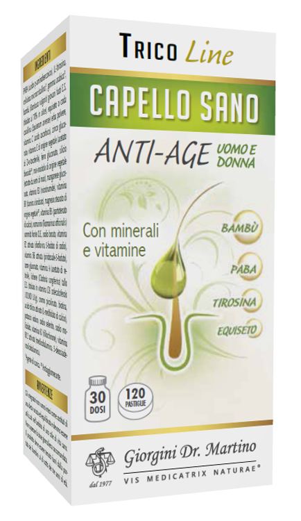 CAPELLO SANO ANTI AGE 120 PASTIGLIE - Farmapanda Srl
