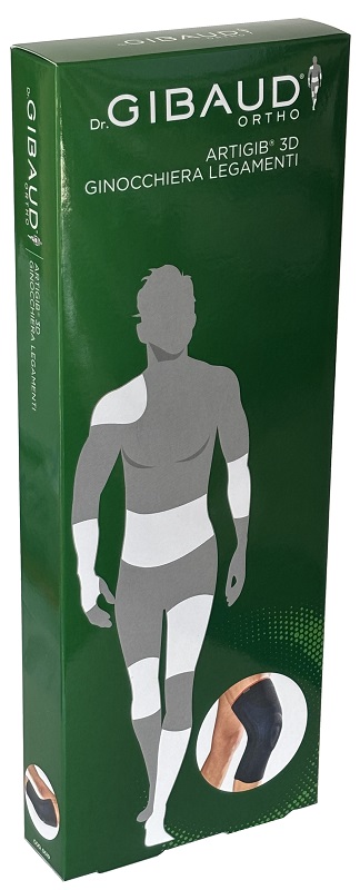 GIBAUD ORTHO ARTIGIB 3D GINOCCHIERA LEGAMENTI TAGLIA 02 - Farmapanda Srl