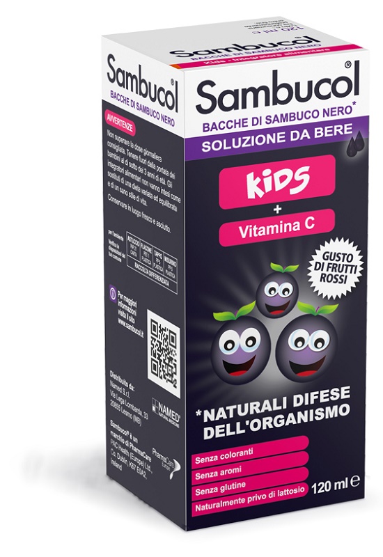 SAMBUCOL SOLUZIONE DA BERE KIDS 120 ML - Farmapanda Srl