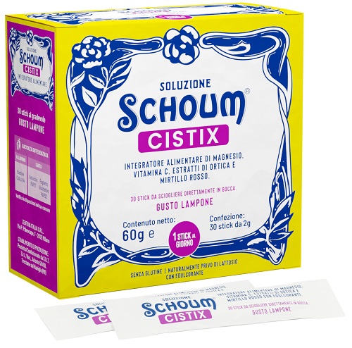 SOLUZIONE SCHOUM CISTIX 30 STICK - Farmapanda Srl