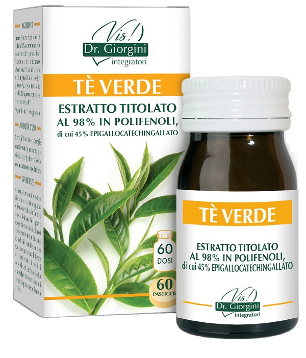 TE VERDE ESTRATTO TITOLATO 30 G 60 PASTIGLIE - Farmapanda Srl