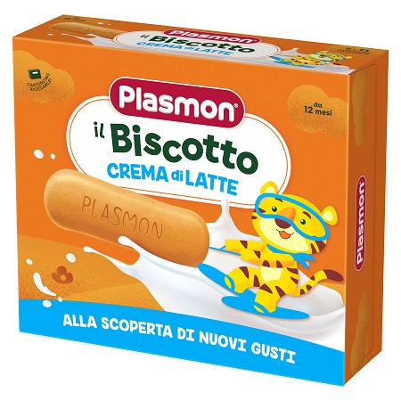 PLASMON BISCOTTO CREMA LATTE 8 PEZZI DA 40G - Farmapanda Srl