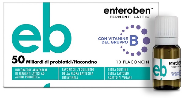 ENTEROBEN 50MLD 10 FLACONCINI DA 10 ML - Farmapanda Srl