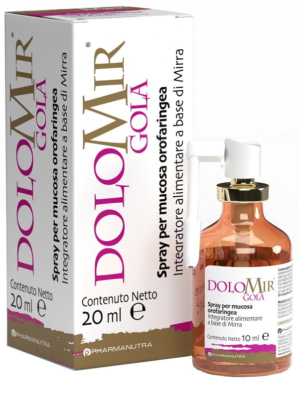 DOLOMIR GOLA SPRAY 20 ML - Farmapanda Srl