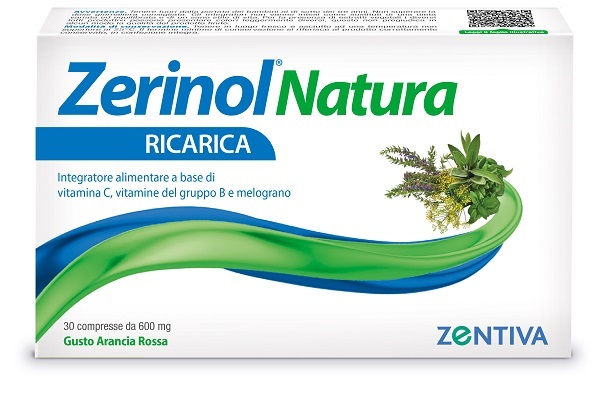 ZERINOL NATURA RICARICA 30 COMPRESSE - Farmapanda Srl