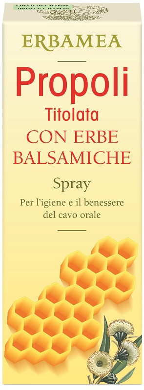 PROPOLI TITOLATA SPRAY ERBE BALSAMICHE 20 ML - Farmapanda Srl