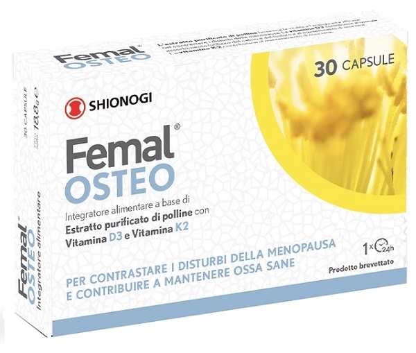 FEMAL OSTEO 30 CAPSULE - Farmapanda Srl