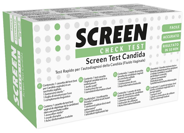SCREEN TEST RAPIDO SCREEN TEST CANDIDA AUTODIAGNOSTICO 1 PEZZO - Farmapanda Srl
