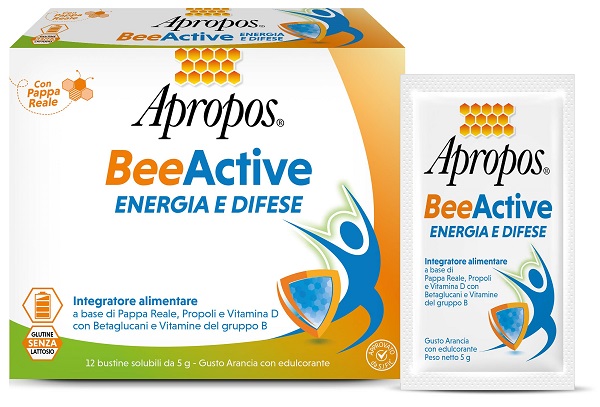 APROPOS BEEACTIVE ENERGIA E DIFESE 12 BUSTINE - Farmapanda Srl