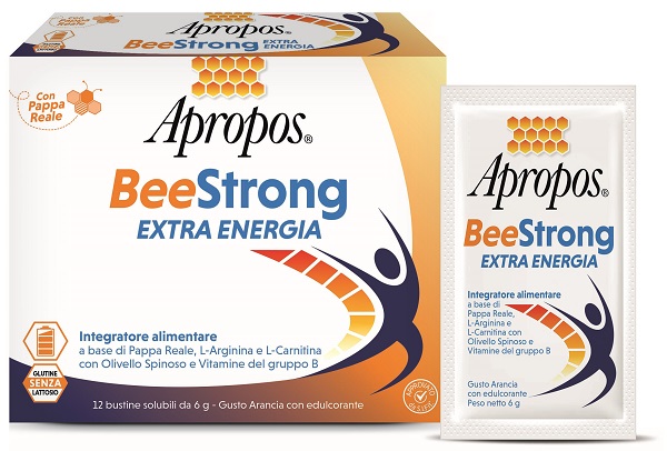 APROPOS BEESTRONG EXTRA ENERGIA 12 BUSTINE - Farmapanda Srl