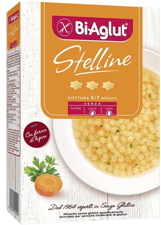 BIAGLUT PASTA SENZA GLUTINE STELLINE 250 G - Farmapanda Srl