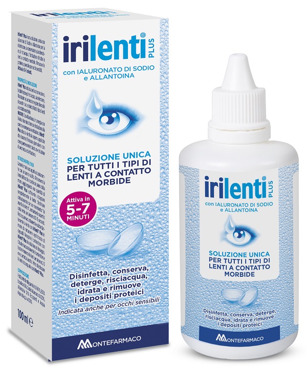 SOLUZIONE UNICA PER LENTI A CONTATTO IRILENTI 100 ML - Farmapanda Srl