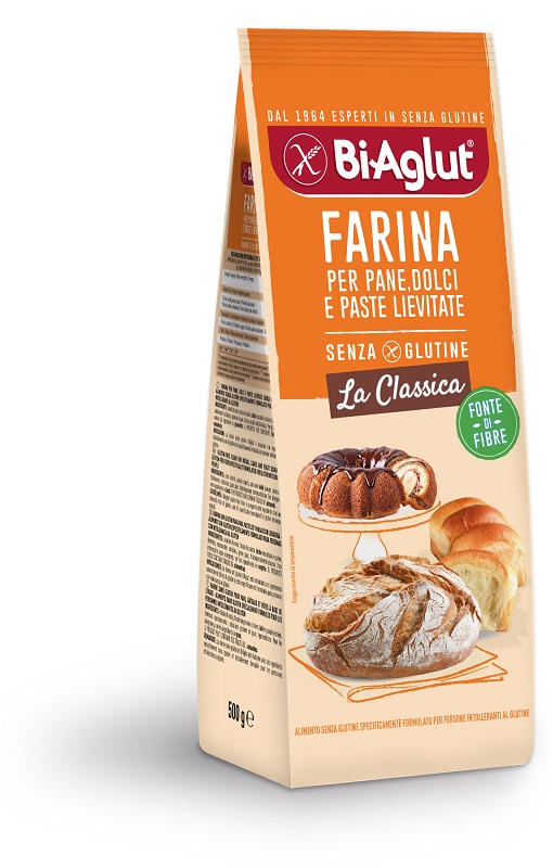 BIAGLUT FARINA SENZA GLUTINE CLASSICA 500 G - Farmapanda Srl