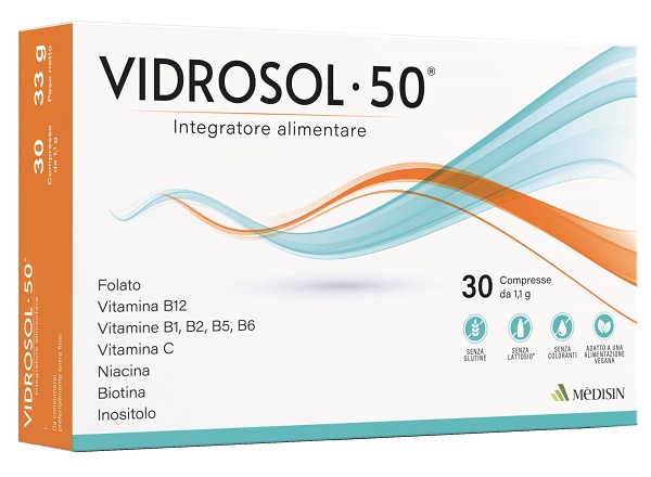 VIDROSOL 50 30 COMPRESSE - Farmapanda Srl