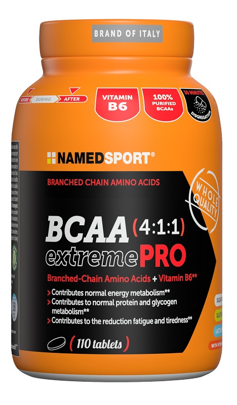 BCAA 4:1:1 EXTREMEPRO 110 COMPRESSE - Farmapanda Srl