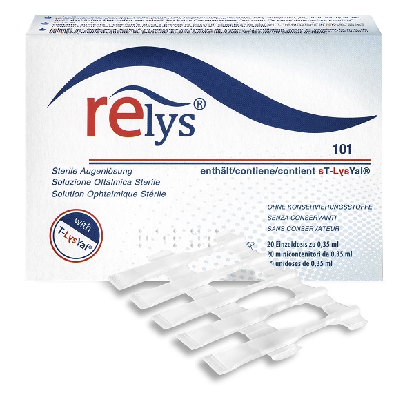 RELYS MONODOSE SOLUZIONE OFTALMICA 20 MINICONTENITORI DA 0,35 ML SENZA CONSERVANTI - Farmapanda Srl
