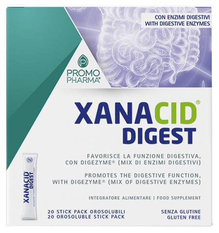 XANACID DIGEST 20 STICK - Farmapanda Srl