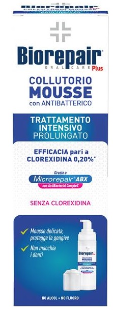BIOREPAIR PLUS COLLUTORIO MOUSSE ANTIBATTERICO 200 ML - Farmapanda Srl