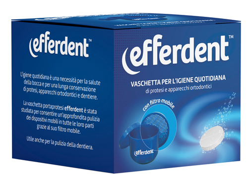 EFFERDENT VASCHETTA PORTAPROTESI - Farmapanda Srl