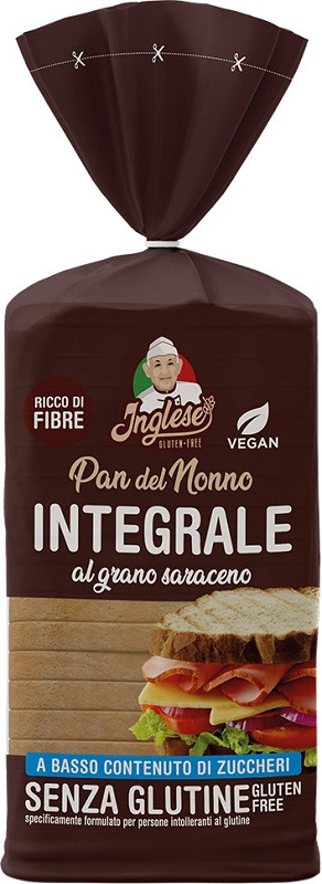 INGLESE PAN DEL NONNO SARACENO 300 G - Farmapanda Srl
