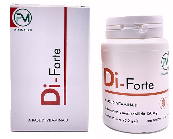 DI-FORTE 168 COMPRESSE MASTICABILI - Farmapanda Srl