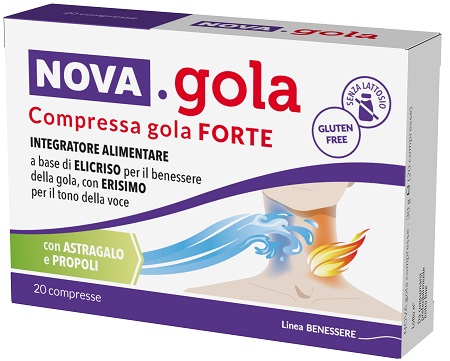 NOVA GOLA FORTE 20 COMPRESSE - Farmapanda Srl