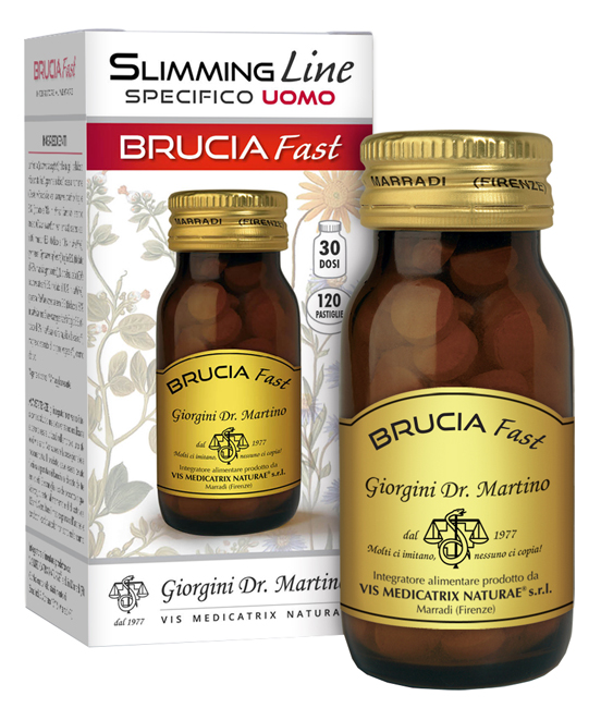 BRUCIA FAST UOMO 120 PASTIGLIE - Farmapanda Srl