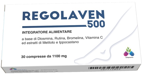 REGOLAVEN 500 30 COMPRESSE DA 110 MG - Farmapanda Srl