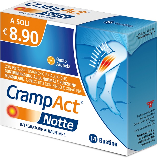 CRAMPACT NOTTE 14 BUSTINE - Farmapanda Srl