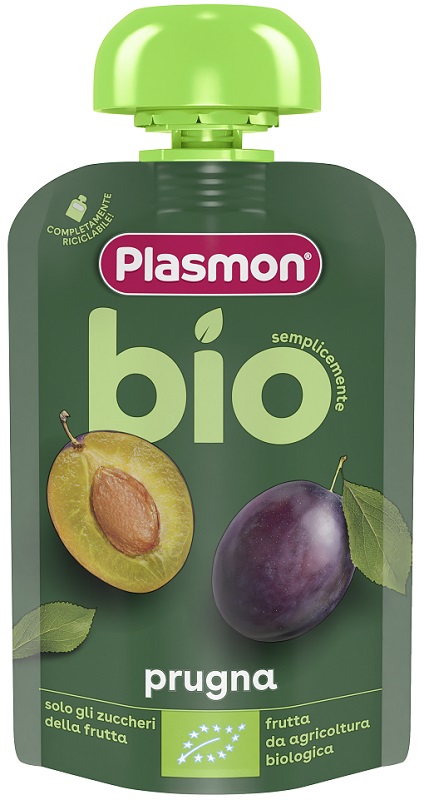 PLASMON PRUGNA BIO POUCHES 100 G - Farmapanda Srl