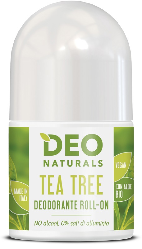 DEONATURALS ROLL ON TEA TREE 50 ML - Farmapanda Srl