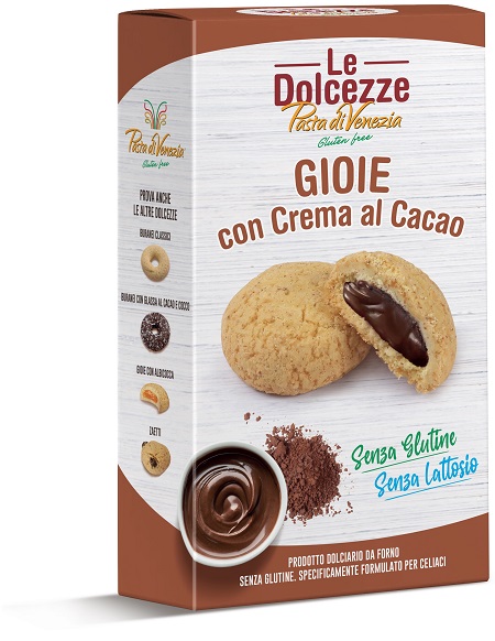 PASTA DI VENEZIA GIOIE CON CREMA AL CACAO 180 G - Farmapanda Srl