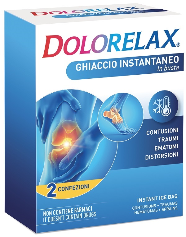 GHIACCIO ISTANTANEO DOLORELAX 2 BUSTE - Farmapanda Srl