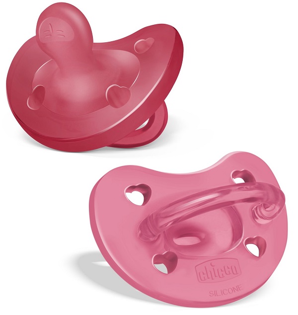 CHICCO GOMMOTTO SILICONE ROSA 16-36 MESI 2 PEZZI - Farmapanda Srl