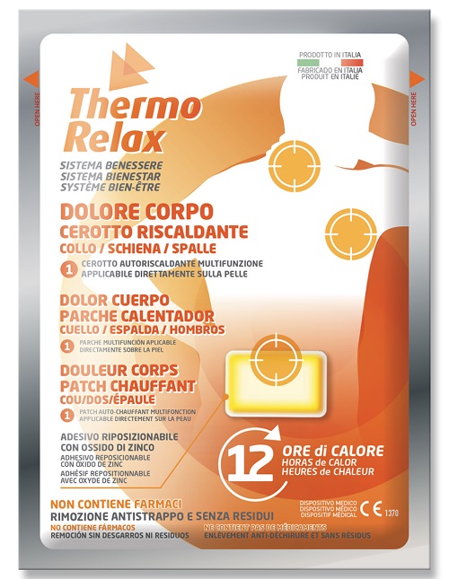CEROTTO RISCALDANTE DOLORE CORPO THERMORELAX - Farmapanda Srl