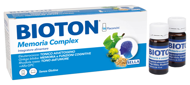 BIOTON MEMORIA COMPLEX 14 FLACONCINI DA 10 ML - Farmapanda Srl