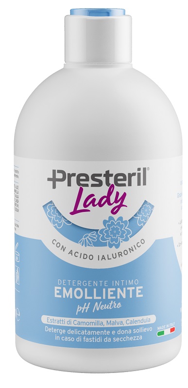 LADY PRESTERIL DETERGENTE INTIMO EMOLLIENTE/PH NEUTRO 250 M L - Farmapanda Srl