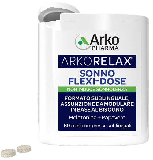 ARKORELAX SONNO FLEXI DOSE 60 MINI COMPRESSE - Farmapanda Srl