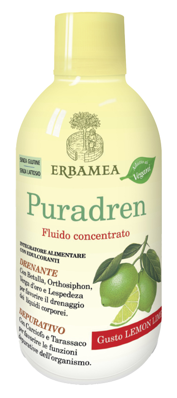 PURADREN LEMON LIME 500 ML - Farmapanda Srl