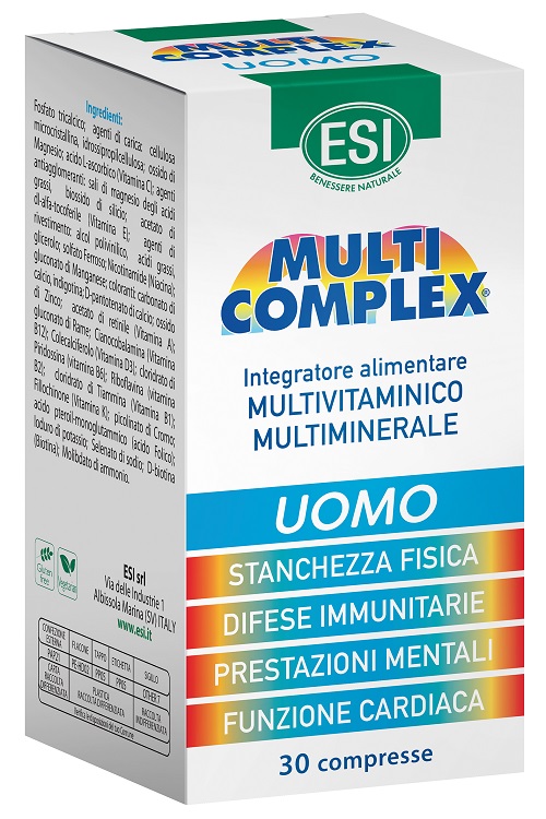 ESI MULTICOMPLEX UOMO 30 COMPRESSE - Farmapanda Srl