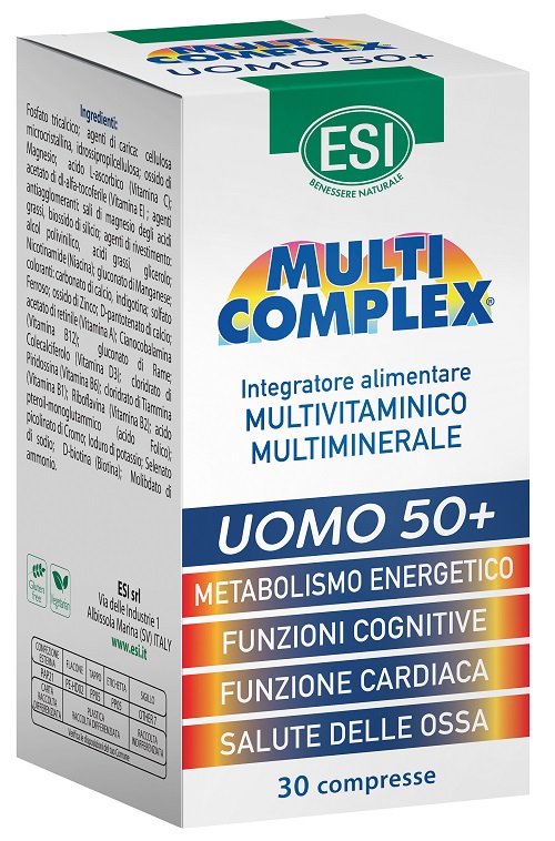 ESI MULTICOMPLEX UOMO 50+ 30 COMPRESSE - Farmapanda Srl
