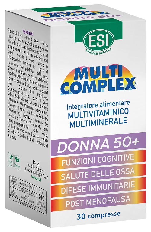 ESI MULTICOMPLEX DONNA 50+ 30 COMPRESSE - Farmapanda Srl