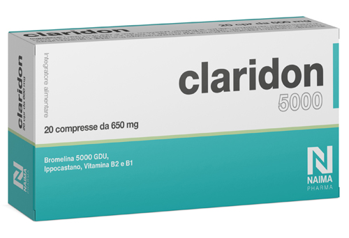 CLARIDON 5000 20 COMPRESSE - Farmapanda Srl