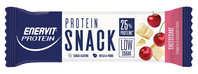 ENERVIT PROTEIN SNACK CHEESCAKE LOW SUGAR 30 G - Farmapanda Srl