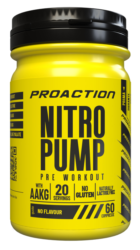 PROACTION FIT NITRO PUMP 60 COMPRESSE - Farmapanda Srl