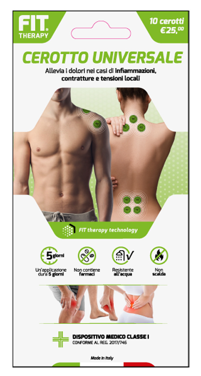 FIT THERAPY CEROTTO UNIVERSALE 10 PEZZI - Farmapanda Srl