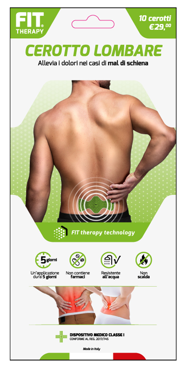 FIT THERAPY CEROTTO LOMBARE 10 PEZZI - Farmapanda Srl
