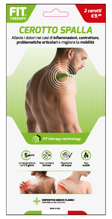 FIT THERAPY CEROTTO SPALLA 2 PEZZI - Farmapanda Srl