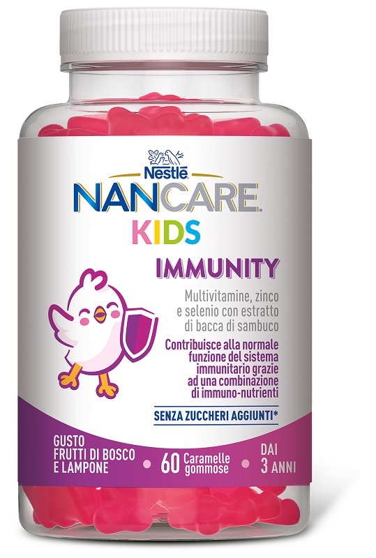 NANCARE KIDS IMMUNITY 60 GUMMIES - Farmapanda Srl